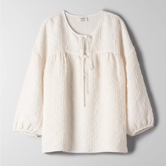 Aritzia Wilfred Playa Blouse Size M - Picture 1 of 11